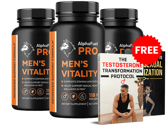 AlphaFuel Pro Men's Wellness Support — 1 Bottle / 30 Day Supply
